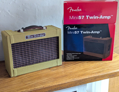 Fender mini57 twin amp - fender, 1w
