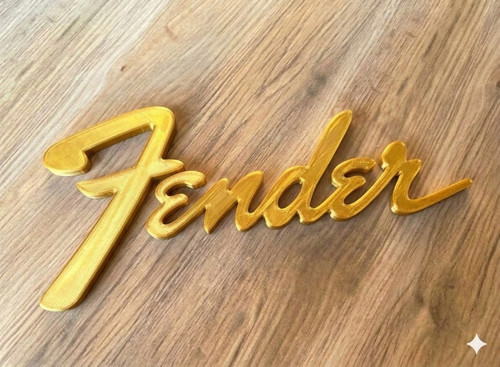 Gold fender style - gold,